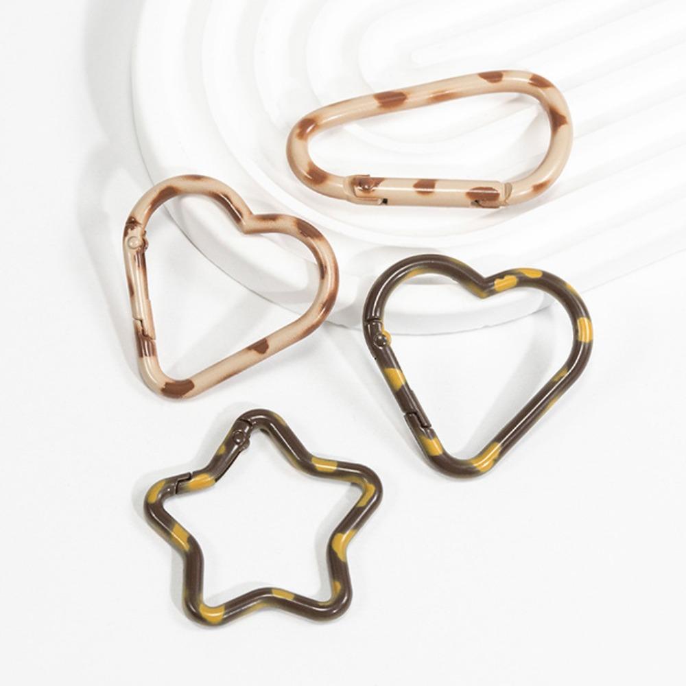 10PCS D Buckle Star Keyrings Connecting Buckles Leopard Print Openable Spring Clasp DIY Jewelry D Buckle-Coffee
10PCS D Buckle Star Keyrings Connecting Buckles Leopard Print Openable Spring Clasp DIY Jewelry D Buckle-Coffee