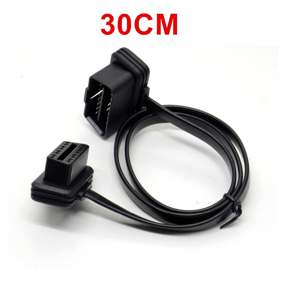 30/60/100CM Flat+Thin As Noodle 16 Pin Socket OBD OBDII 16Pin Male To Female Car Scanner OBD2 Extension Cable Connector
30/60/100CM Flat+Thin As Noodle 16 Pin Socket OBD OBDII 16Pin Male To Female Car Scanner OBD2 Extension Cable Connector