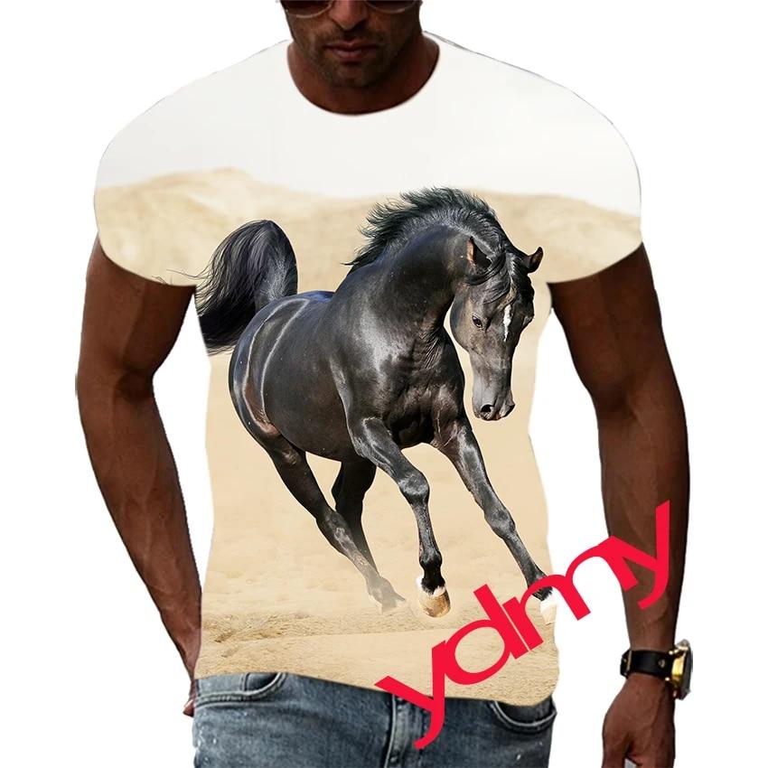 Мужская футболка Tide Fashion Summe Fine Horse Picture, повседневные футболки с принтом, в стиле хип-хоп, с круглым вырезом, с короткими рукавами, быстросохнущая
Мужская футболка Tide Fashion Summe Fine Horse Picture, повседневные футболки с принтом, в стиле хип-хоп, с круглым вырезом, с короткими рукавами, быстросохнущая
