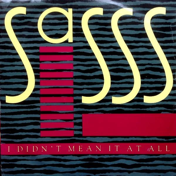 12inch Record SASSS - I Didn t Mean It At All TEN4112 10 1985 UK Dance & Electronica Used
12inch Record SASSS - I Didn t Mean It At All TEN4112 10 1985 UK Dance & Electronica Used