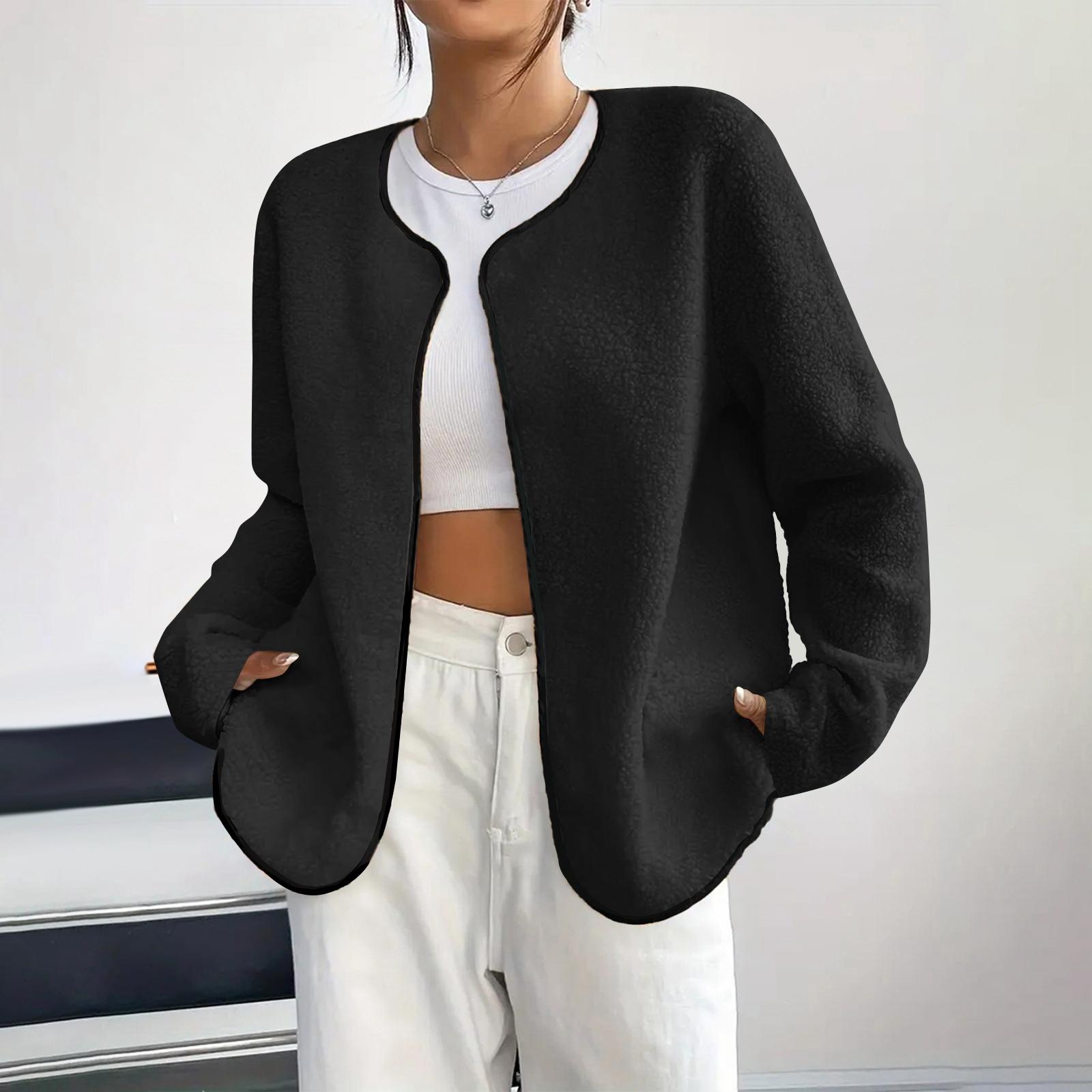 Женская модная повседневная флисовая куртка большого размера с длинным рукавом однотонного цвета L
Женская модная повседневная флисовая куртка большого размера с длинным рукавом однотонного цвета L