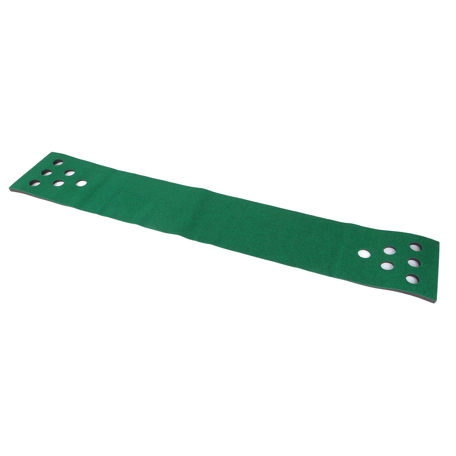 Golf Putting Mat Golf Putting Green Mat with 12 Putting Green 2 Balls 1 Putter for Golf Putting Game
Golf Putting Mat Golf Putting Green Mat with 12 Putting Green 2 Balls 1 Putter for Golf Putting Game