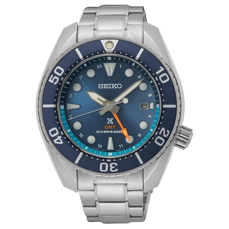 SEIKO prospex 200 meters waterproof Quartz Steel Strap 45mm men s watch blue dial SFK001
SEIKO prospex 200 meters waterproof Quartz Steel Strap 45mm men s watch blue dial SFK001