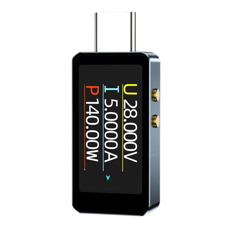 New Portable USB Type C Tester With Real Time Voltages And Current Readout For Battery Performances Analysis
New Portable USB Type C Tester With Real Time Voltages And Current Readout For Battery Performances Analysis