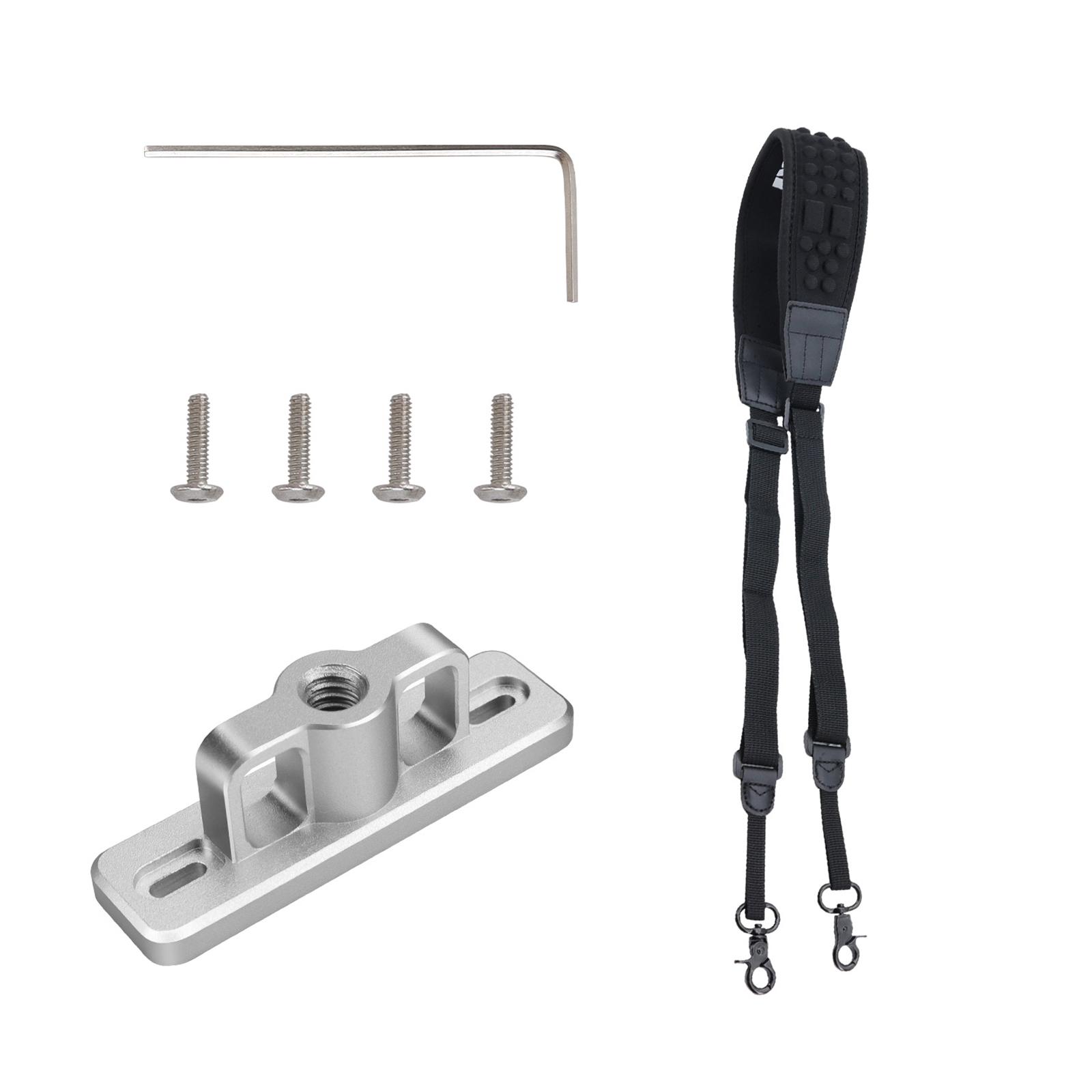 Remote Control Aluminum Base Adapter Tripod Lanyard Expansion Bracket Stand for Remote Control Drones Accessories 2
Remote Control Aluminum Base Adapter Tripod Lanyard Expansion Bracket Stand for Remote Control Drones Accessories 2