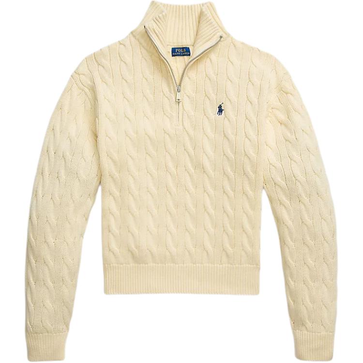 Хлопковый свитер крупной вязки на молнии поло Ralph Lauren Женские свитера 211A89514-002 M
Хлопковый свитер крупной вязки на молнии поло Ralph Lauren Женские свитера 211A89514-002 M