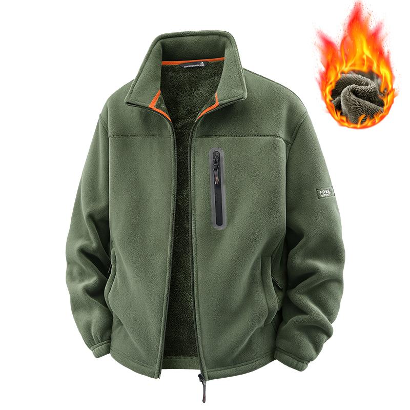 Autumn and winter men s outdoor fleece jacket plush thickened fleece jacket casual stand-up collar top plush jacket M
Autumn and winter men s outdoor fleece jacket plush thickened fleece jacket casual stand-up collar top plush jacket M
