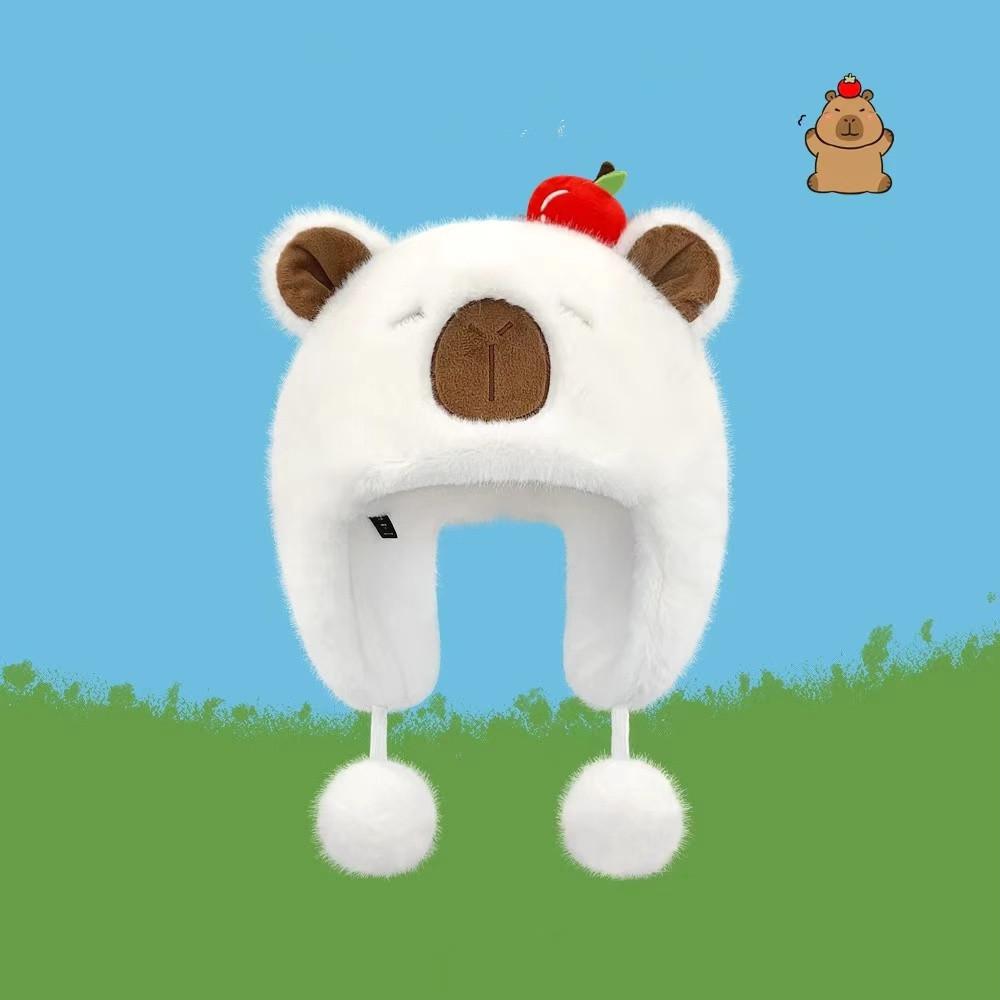 Winter Women S Hat Warm Ley Feng Cap Cartoon Pullover Hat Autumn Capybara Plush Hat For Outdoor Sports Christmas Gift Cold білий
Winter Women S Hat Warm Ley Feng Cap Cartoon Pullover Hat Autumn Capybara Plush Hat For Outdoor Sports Christmas Gift Cold білий