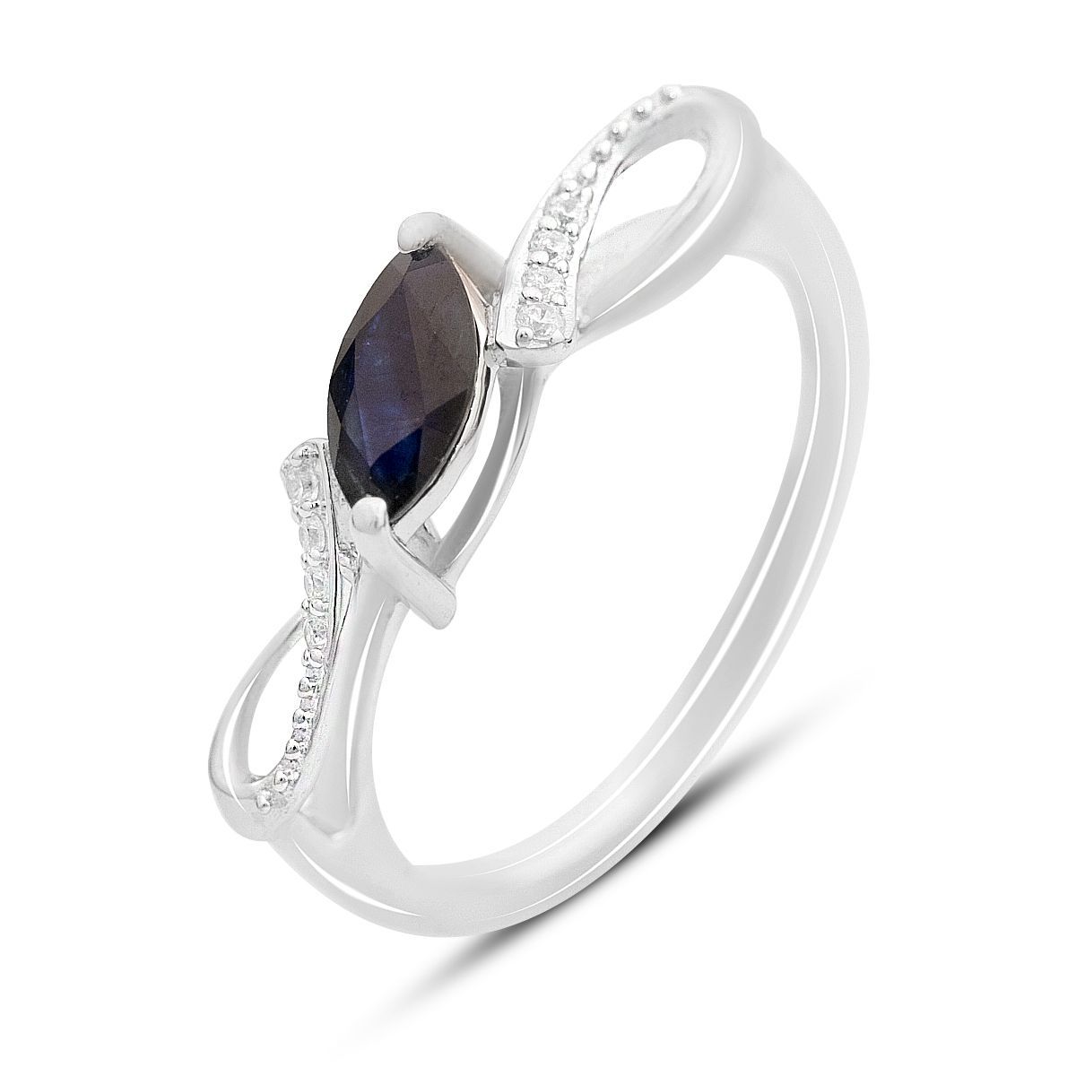 Срібна каблучка з натуральним сапфіром 0.62ct, фіанітами, вага виробу 2,42 гр (2168782) 17 сапфіровий
Срібна каблучка з натуральним сапфіром 0.62ct, фіанітами, вага виробу 2,42 гр (2168782) 17 сапфіровий