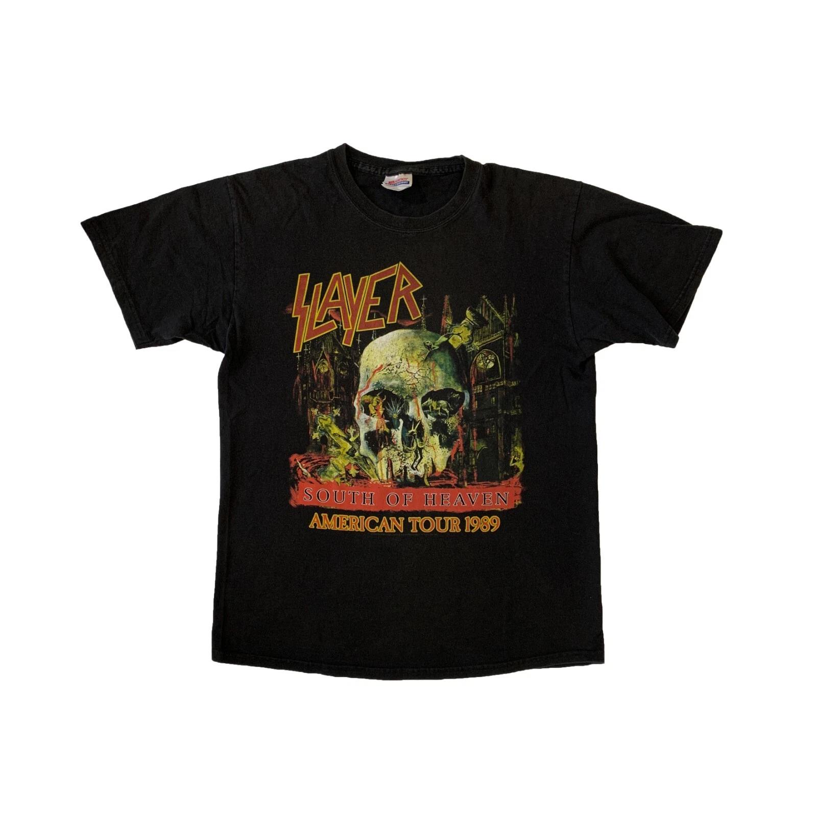 Футболка Slayer South Of Heaven Американский Тур Трэш-метал Группа Футболка M M
Футболка Slayer South Of Heaven Американский Тур Трэш-метал Группа Футболка M M
