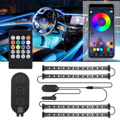 Новая светодиодная лента SUPAREE для автомобиля, светодиодная лента 12 В RGB, полноцветная, звуковая, реактивная, для автомобильного зарядного устройства, для украшения салона автомобиля, для ...
Новая светодиодная лента SUPAREE для автомобиля, светодиодная лента 12 В RGB, полноцветная, звуковая, реактивная, для автомобильного зарядного устройства, для украшения салона автомобиля, для ...