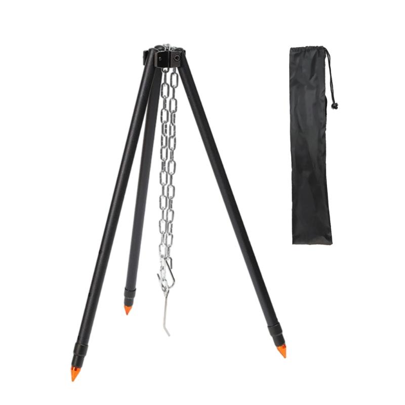 Aluminum Alloys Camping Tripods Grills Support Stable Base For Outdoor Cooking On Uneven Terrain Campfires Parties 1
Aluminum Alloys Camping Tripods Grills Support Stable Base For Outdoor Cooking On Uneven Terrain Campfires Parties 1