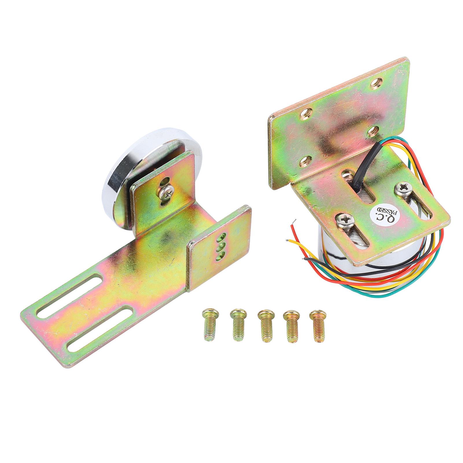 12V Electromagnetic Lock 132.3lb Holding Force Small Electric Magnetic Lock for Automatic Door
12V Electromagnetic Lock 132.3lb Holding Force Small Electric Magnetic Lock for Automatic Door