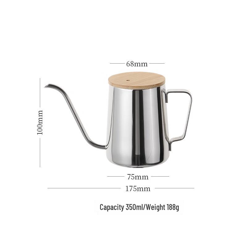 Zhaoran 350ml Ceramic Pour-Over Coffee Kettle
Zhaoran 350ml Ceramic Pour-Over Coffee Kettle