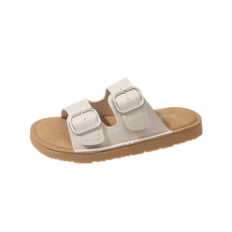 Fashion Women s Fashion Flat Sandals Summer New Round Head Open Toe Metal Buckle Soft Sole Anti-slip Wear-resistant Slippers 40 бежевый
Fashion Women s Fashion Flat Sandals Summer New Round Head Open Toe Metal Buckle Soft Sole Anti-slip Wear-resistant Slippers 40 бежевый