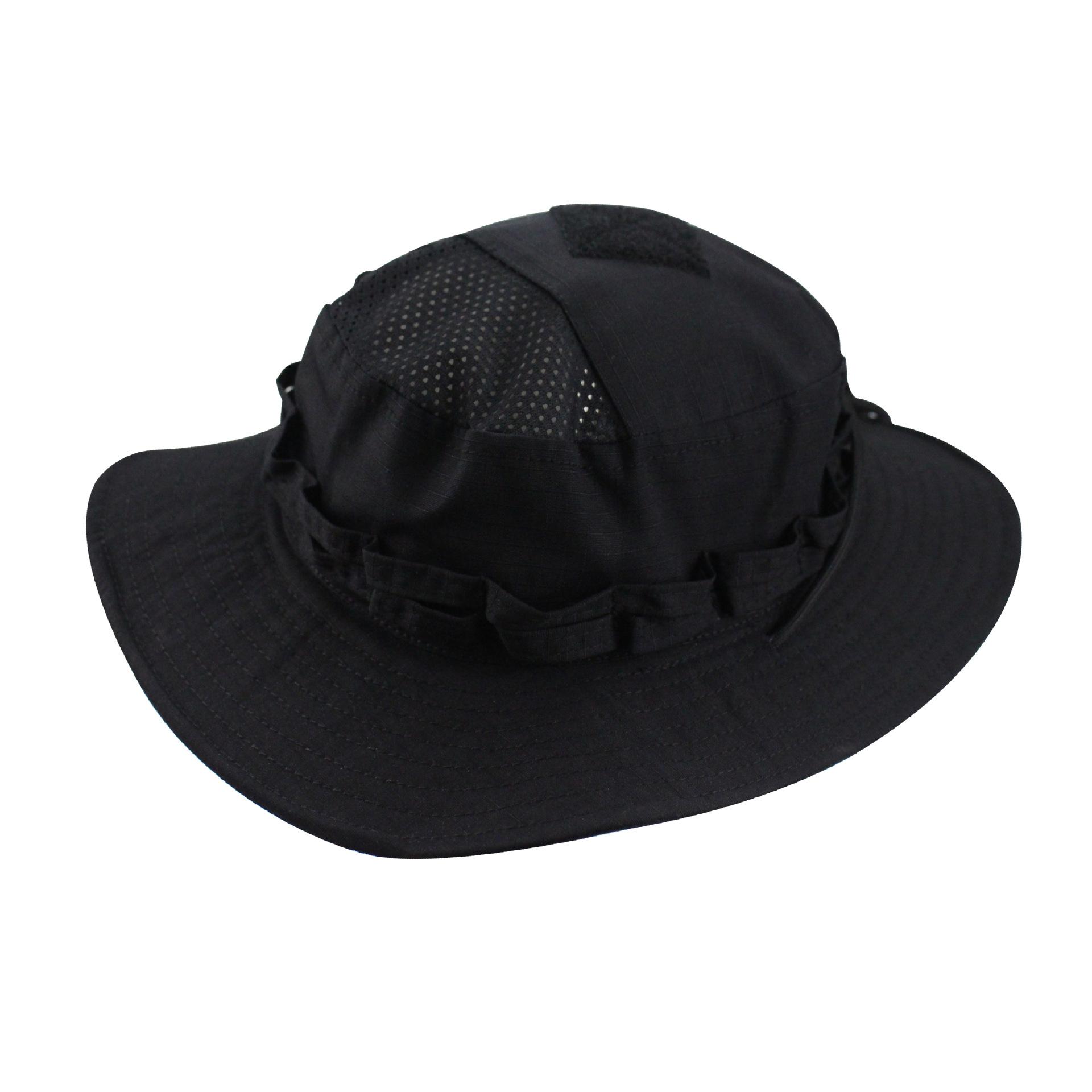 Tactical Camo Boonie Hat Military Bucket Cap for Outdoor Hunting Fishing Sun Protection 60-61cm чорний
Tactical Camo Boonie Hat Military Bucket Cap for Outdoor Hunting Fishing Sun Protection 60-61cm чорний