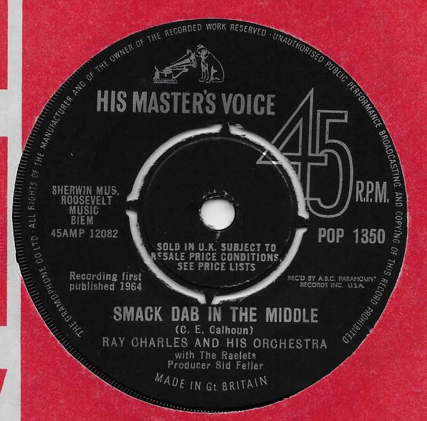 7inch Record RAY CHARLES & HIS ORCHESTRA - Smack Dab In The Middle / I Wake Up POP1350 His Master s Vo 1964 UK Jazz Used
7inch Record RAY CHARLES & HIS ORCHESTRA - Smack Dab In The Middle / I Wake Up POP1350 His Master s Vo 1964 UK Jazz Used