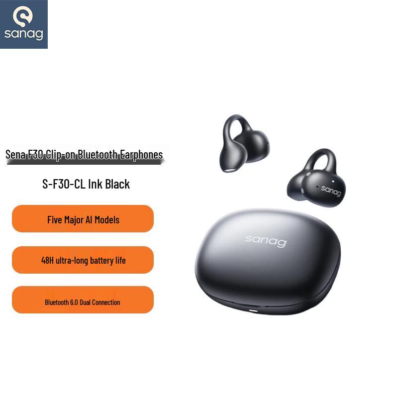 Sena F30 Ear-Clip Bluetooth Headset
Sena F30 Ear-Clip Bluetooth Headset