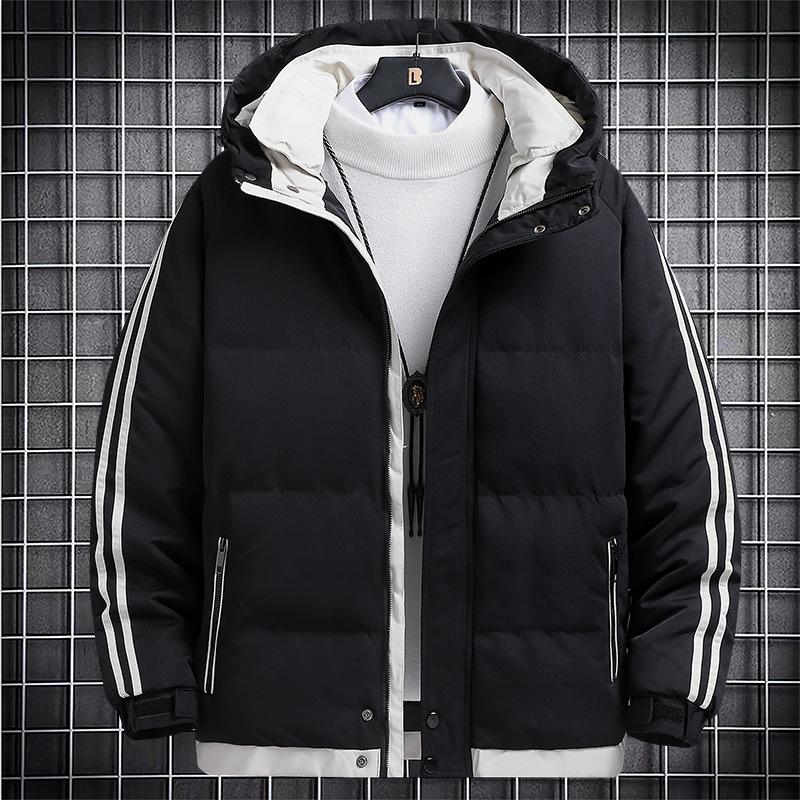 High quality small Oxford fabric brand winter hooded cotton-padded jacket men s thickened thermal cotton-padded jacket 4XL чёрный
High quality small Oxford fabric brand winter hooded cotton-padded jacket men s thickened thermal cotton-padded jacket 4XL чёрный