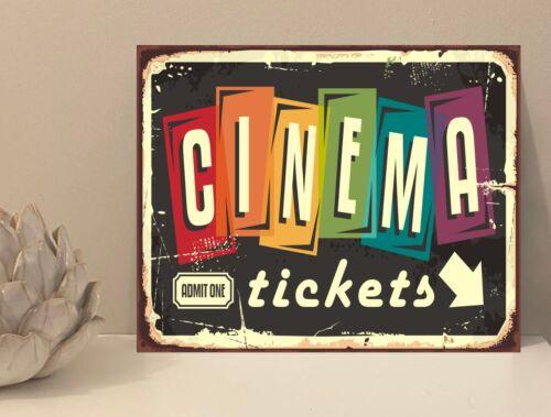 Cinema Tickets Rustic Retro Metal Plaque Sign Gift House Novelty mt41Aluminum 20x30cm(7.8x11.8inch)
Cinema Tickets Rustic Retro Metal Plaque Sign Gift House Novelty mt41Aluminum 20x30cm(7.8x11.8inch)