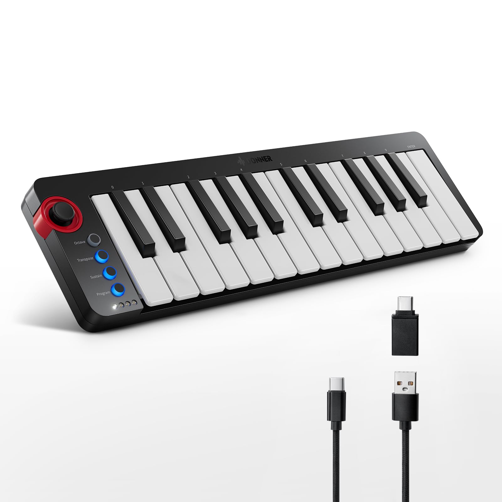 Donner MIDI клавиатура 25 клавиш USB контроллер мини клавиатура компактный Velocity совместимая музыкальная продукция японское руководство по эксплуатации черный N-25
Donner MIDI клавиатура 25 клавиш USB контроллер мини клавиатура компактный Velocity совместимая музыкальная продукция японское руководство по эксплуатации черный N-25