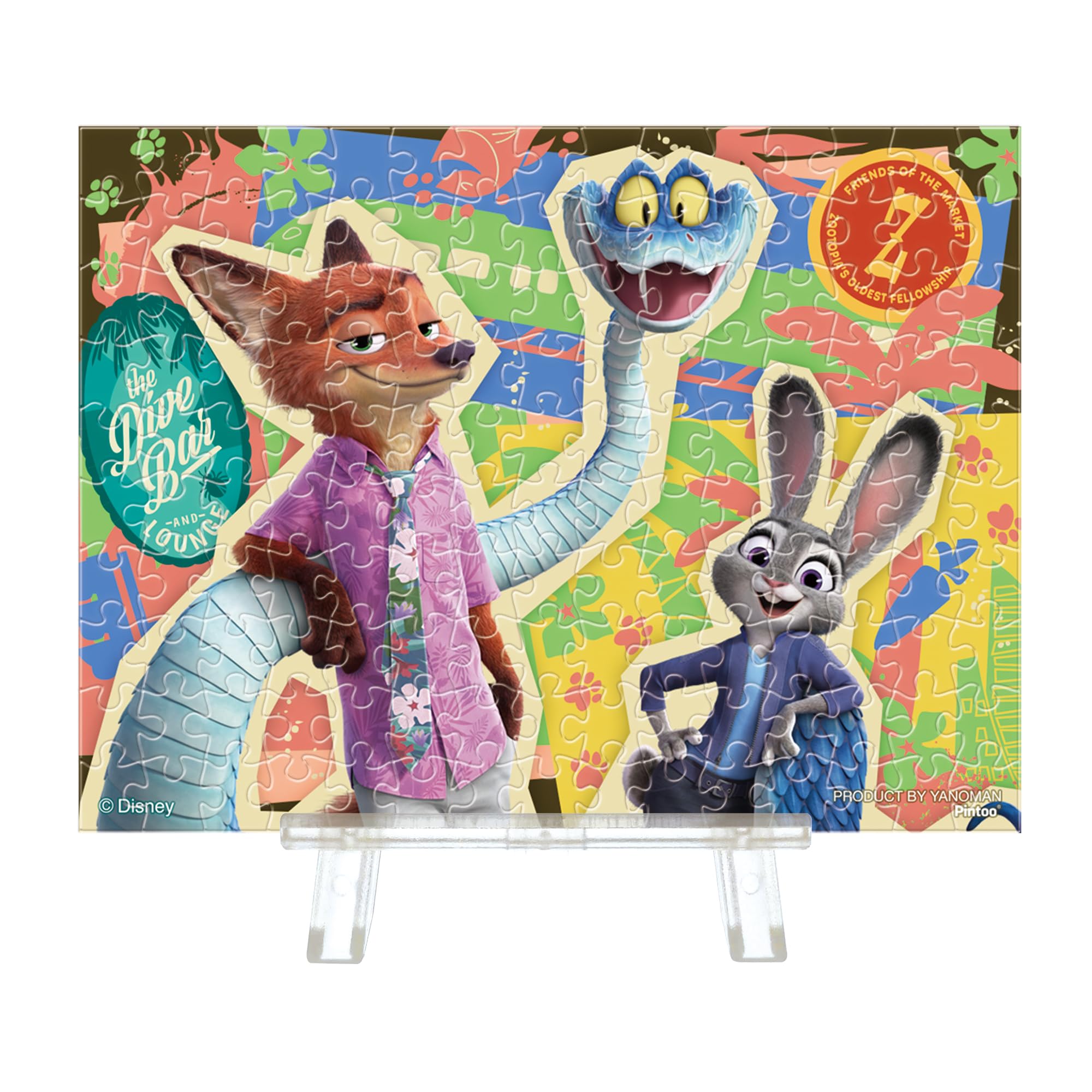 Пазл Yanoman 150 деталей Petit Paris Прозрачный Дисней Зверополис 2 (7,6x10,2см) 2308-75 Не требует клея или рамы, Включает мини-мольберт и деталь
Пазл Yanoman 150 деталей Petit Paris Прозрачный Дисней Зверополис 2 (7,6x10,2см) 2308-75 Не требует клея или рамы, Включает мини-мольберт и деталь