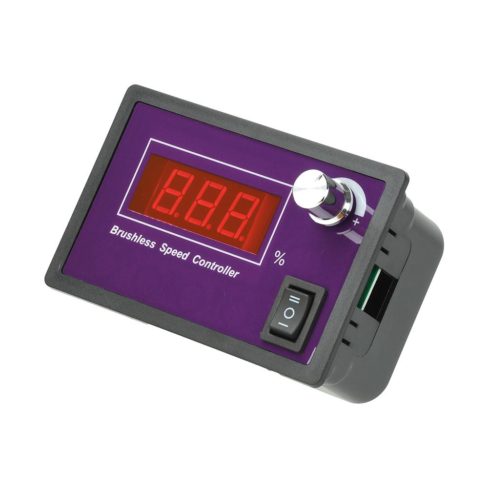 DC10-55V 15A Speed control instrument 3-Phase LED Tachometer DC brushless speed controller Gauge Speed Regulator Meter For Motor
DC10-55V 15A Speed control instrument 3-Phase LED Tachometer DC brushless speed controller Gauge Speed Regulator Meter For Motor