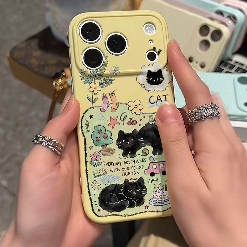 Lawn Black Cat iPhone 17 Pro Max Case with Heart-shaped Edge, Compatible with Apple 15, 16, 14, 11, Women s 13 iPhone 12
Lawn Black Cat iPhone 17 Pro Max Case with Heart-shaped Edge, Compatible with Apple 15, 16, 14, 11, Women s 13 iPhone 12