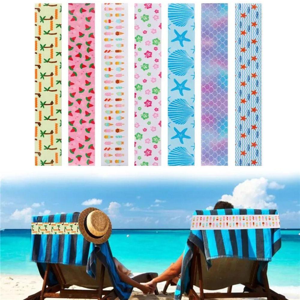 1/8Pcs Windproof Sunbed Strap Colorful Beach Towel Holder Elastic for Luggage And Clothing Small Flower
1/8Pcs Windproof Sunbed Strap Colorful Beach Towel Holder Elastic for Luggage And Clothing Small Flower