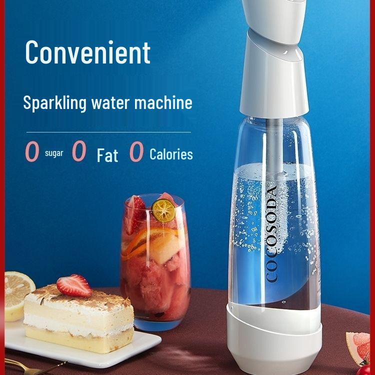Портативный аппарат для газирования напитков CocoSoda для дома и коммерческого использования
Портативный аппарат для газирования напитков CocoSoda для дома и коммерческого использования