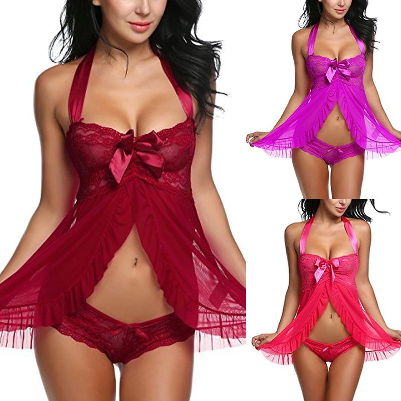 Женщины Женщины V-образный вырез Кружева Babydoll Сетка Chemise Пижама Сексуальное белье Пижама
Женщины Женщины V-образный вырез Кружева Babydoll Сетка Chemise Пижама Сексуальное белье Пижама