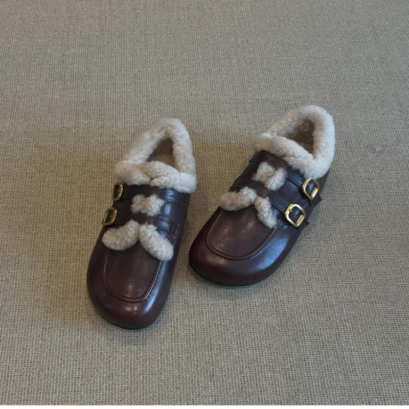 Soft leather version~ Korean version of thick-soled simple and versatile round head one-pedal retro comfortable velvet autumn and winter new Birkensto 40
Soft leather version~ Korean version of thick-soled simple and versatile round head one-pedal retro comfortable velvet autumn and winter new Birkensto 40