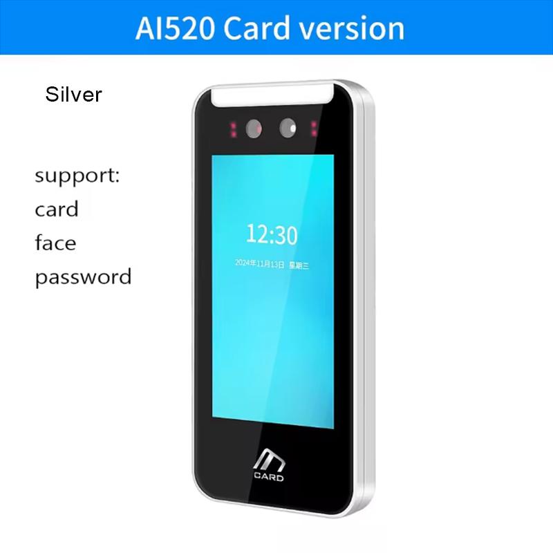 5 Inch 1080P HD Screen WIFI Dynamic Facial Recognition Time Attendance and Access Control Terminal Tuya APP Control System
5 Inch 1080P HD Screen WIFI Dynamic Facial Recognition Time Attendance and Access Control Terminal Tuya APP Control System