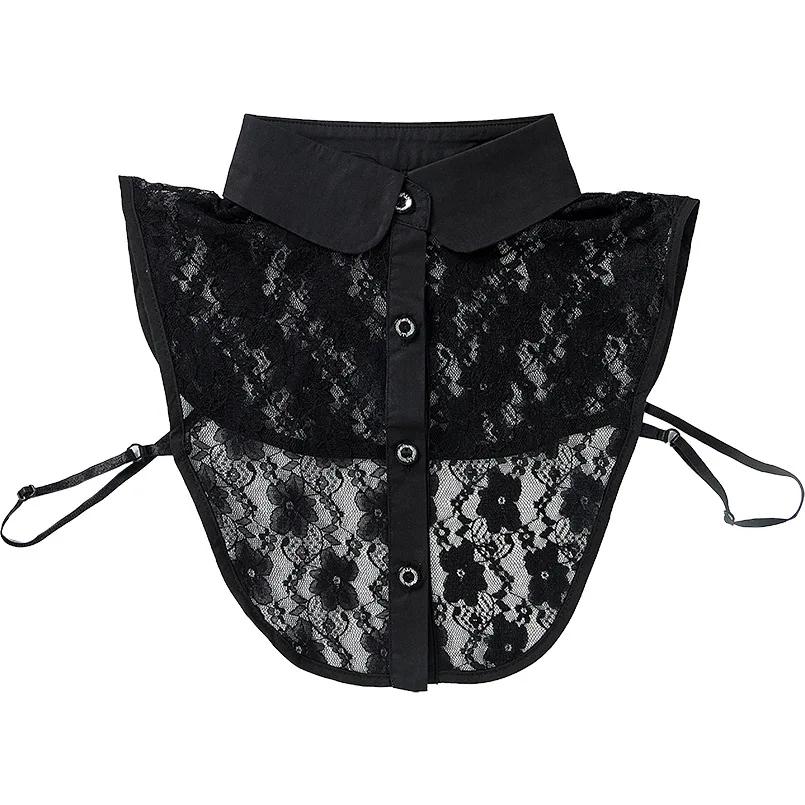 Модная женская кружевная рубашка с цветочным узором, съемный воротник, Mujer Faux Cols, свитер с ложным воротником, рубашка с лацканами, блузка, съемный декор
Модная женская кружевная рубашка с цветочным узором, съемный воротник, Mujer Faux Cols, свитер с ложным воротником, рубашка с лацканами, блузка, съемный декор