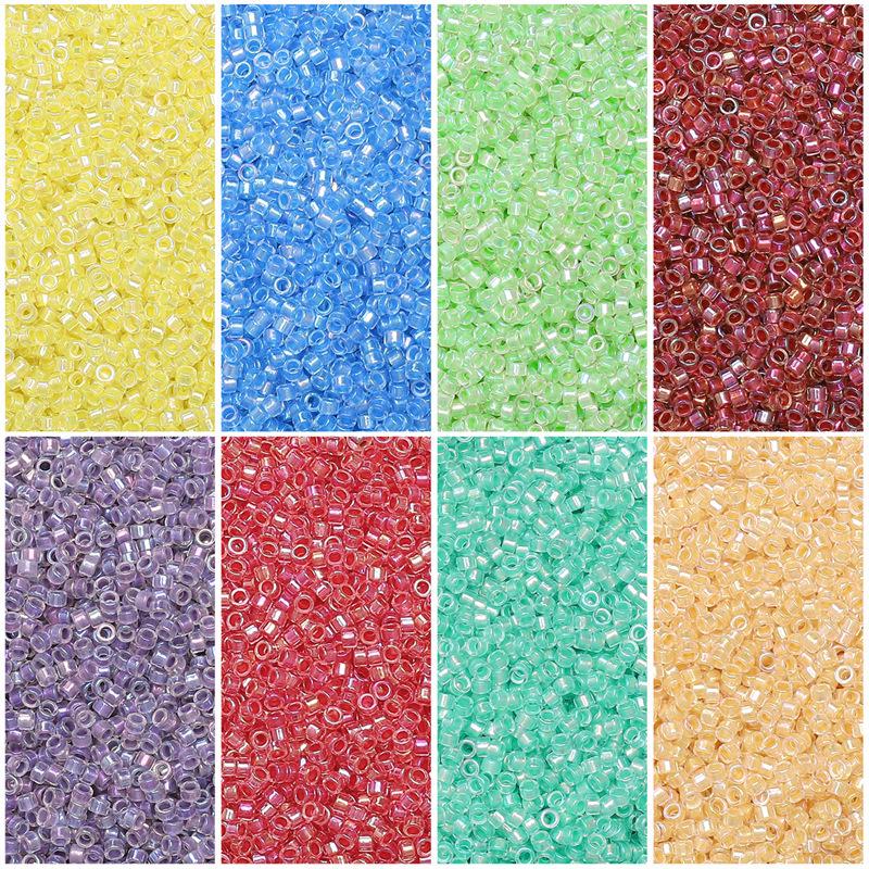 2.5mm Iridescent Pearl Glass Seed Beads for DIY Jewelry Making 10g/bag Approx. 700 beads
2.5mm Iridescent Pearl Glass Seed Beads for DIY Jewelry Making 10g/bag Approx. 700 beads