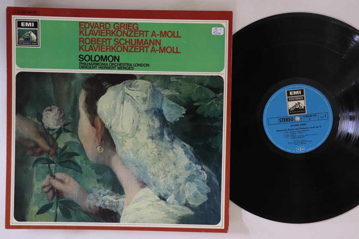 LP Record SOLOMON PHILHARMONIA ORCHESTRA HE Grieg Klavierkonzert Amoll Schum 1C05300154 DIE STIMME SEI Germany Classical Used
LP Record SOLOMON PHILHARMONIA ORCHESTRA HE Grieg Klavierkonzert Amoll Schum 1C05300154 DIE STIMME SEI Germany Classical Used