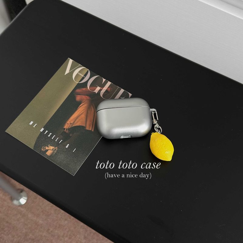 Silver Airpodspro Earphone Sleeves for Apple 1/2 Generation Wireless Protective Case Airpods3 Generation Electroplating Frosted Airpods4 Earphone Case Apple Airpods Pro Shell + three-dimensional lemon
Silver Airpodspro Earphone Sleeves for Apple 1/2 Generation Wireless Protective Case Airpods3 Generation Electroplating Frosted Airpods4 Earphone Case Apple Airpods Pro Shell + three-dimensional lemon