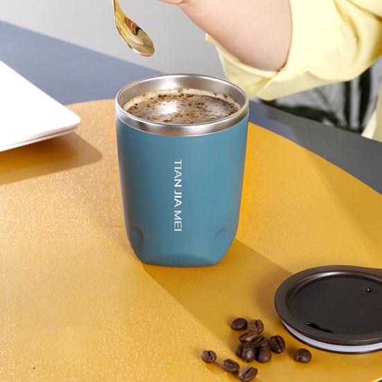 Yousheng 300 мл практичная кофейная чашка герметичная силиконовая петля из нержавеющей стали с защитой от ожогов пылезащитная крышка кружка для воды на каждый день
Yousheng 300 мл практичная кофейная чашка герметичная силиконовая петля из нержавеющей стали с защитой от ожогов пылезащитная крышка кружка для воды на каждый день