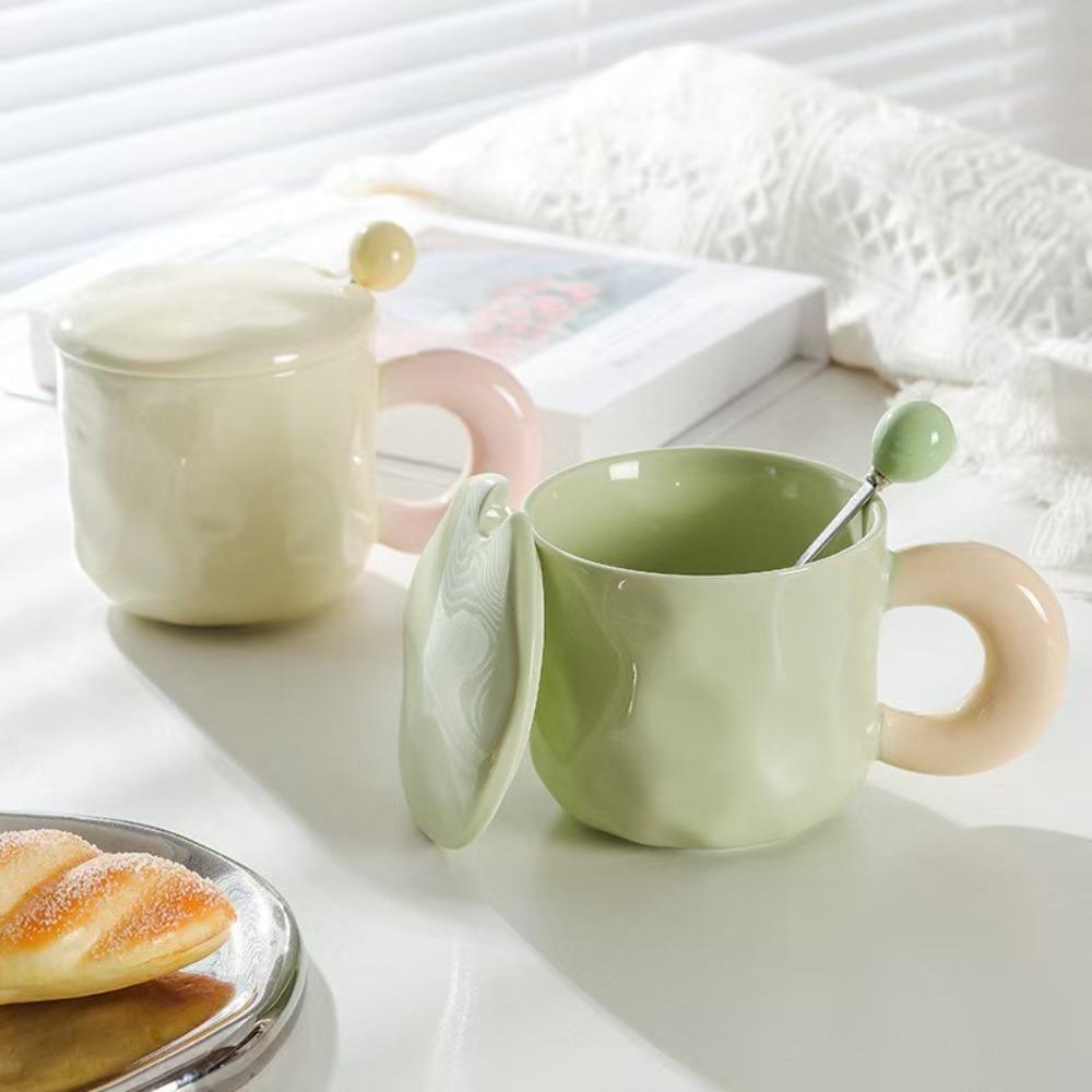 Exquisite Ceramic Coffee Mug Splicing Colors Milk Mug Cute Tea Cup Couple рожевий
Exquisite Ceramic Coffee Mug Splicing Colors Milk Mug Cute Tea Cup Couple рожевий