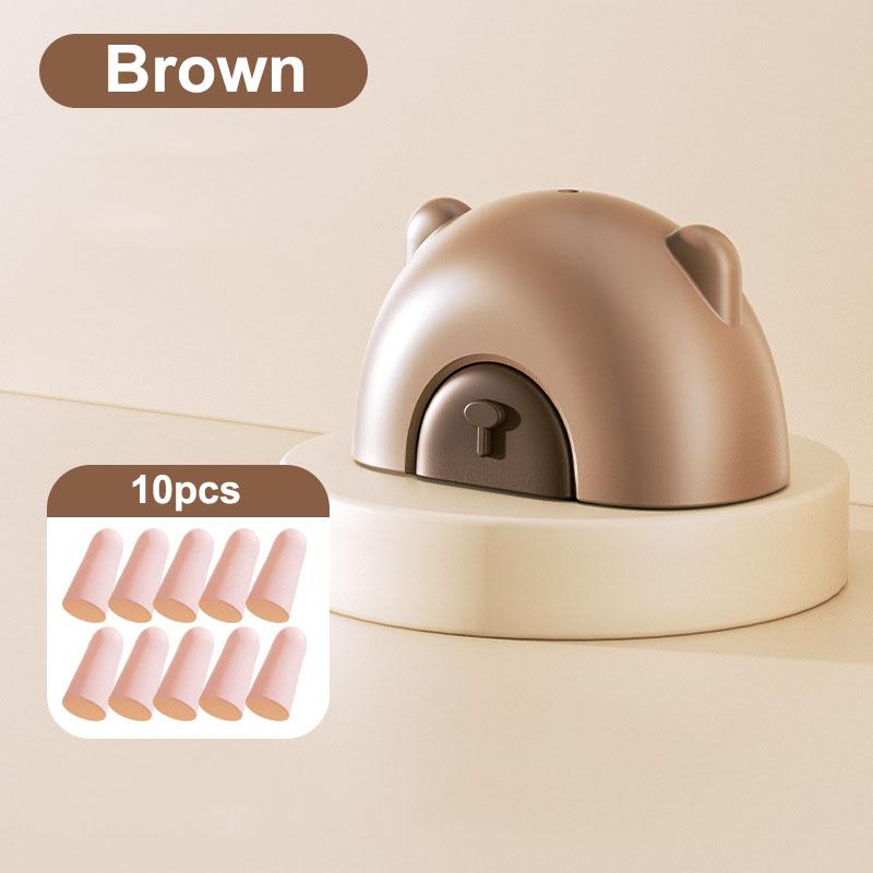 10Pcs Earplugs With Press Storage Box Soft Comfortable Noise Reduction Soundproof Ear Protect Portable For Sleeping Travel Work коричневий
10Pcs Earplugs With Press Storage Box Soft Comfortable Noise Reduction Soundproof Ear Protect Portable For Sleeping Travel Work коричневий