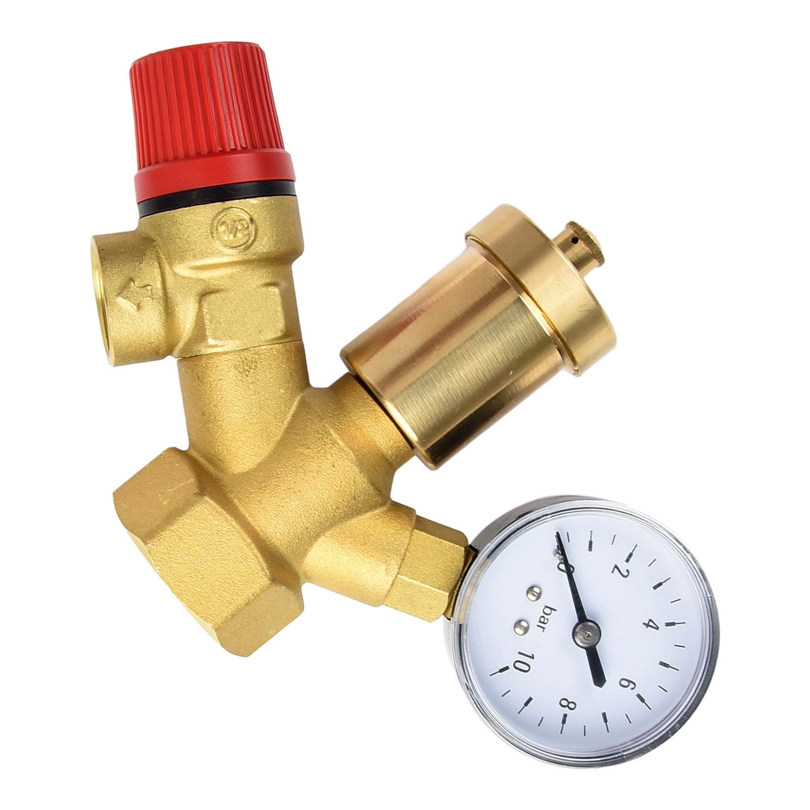 Boiler Safety Group Valve 1 Inch Thread with Relief Valve 3 Bar Pressure and Manometer 0 10 Bar Suitable for 50kW Boiler Systems China Mainland
Boiler Safety Group Valve 1 Inch Thread with Relief Valve 3 Bar Pressure and Manometer 0 10 Bar Suitable for 50kW Boiler Systems China Mainland