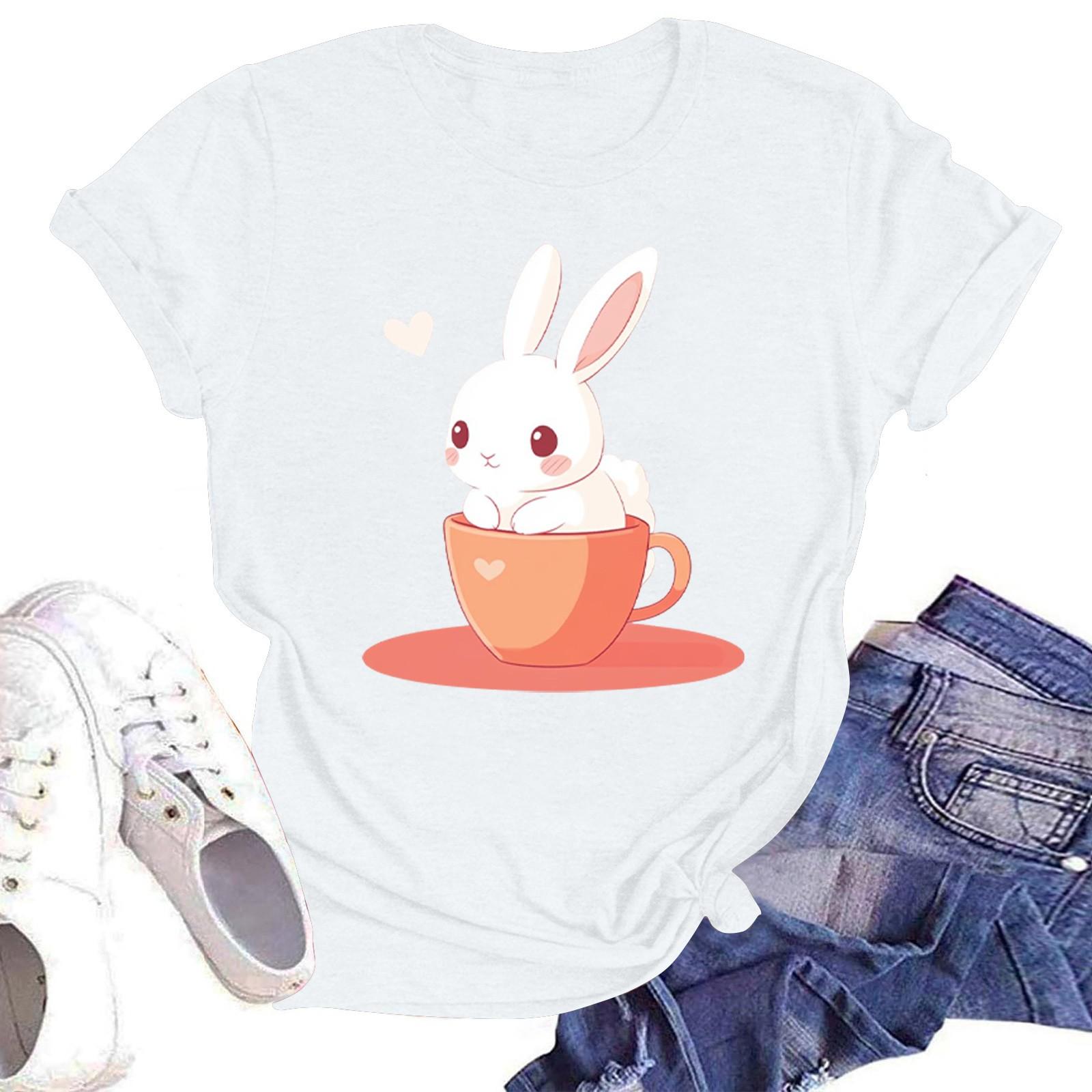 Женская повседневная футболка с круглым вырезом и короткими рукавами с принтом XXL белый
Женская повседневная футболка с круглым вырезом и короткими рукавами с принтом XXL белый