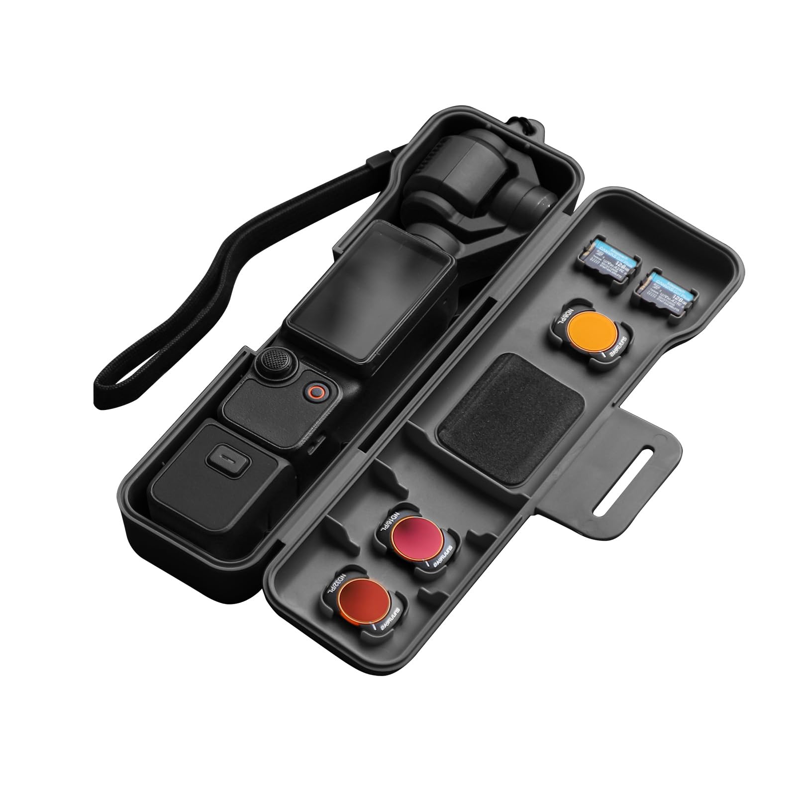 Pocket 3 Portable Storage Protective Case For DJI Pocket 3 Storage Case Screen Shockproof Storage Protection DJI Osmo Pocket 3 Accessories Filter чорний
Pocket 3 Portable Storage Protective Case For DJI Pocket 3 Storage Case Screen Shockproof Storage Protection DJI Osmo Pocket 3 Accessories Filter чорний