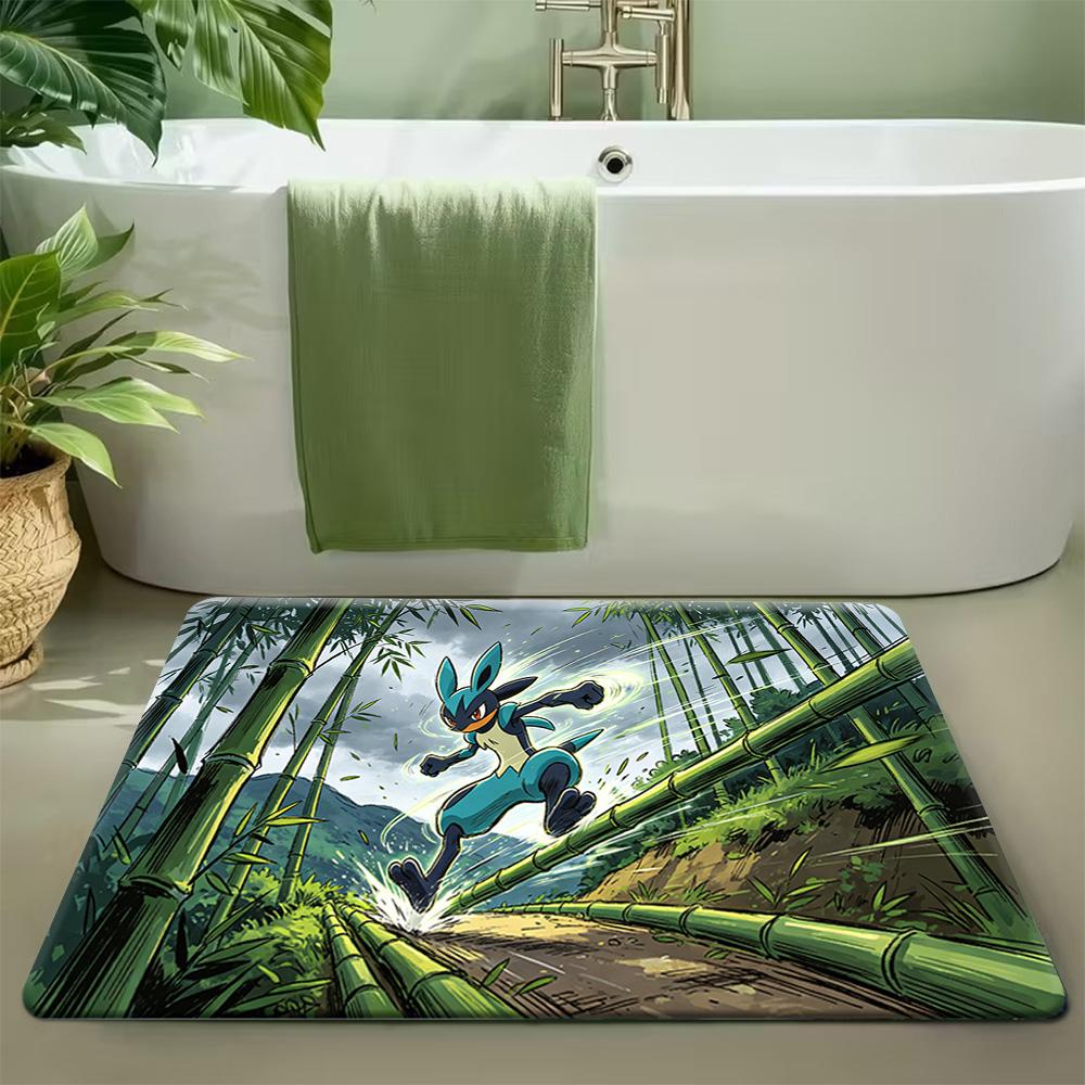 Lucario & Pikachu Winter Camping Print Non-Slip Floor Mat Doormat 40cm x 60cm
Lucario & Pikachu Winter Camping Print Non-Slip Floor Mat Doormat 40cm x 60cm
