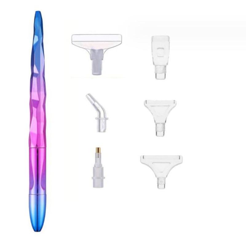 BEPAN Diamond Painting Tools Drill Pen 360 Degree Rolling Wheel DIY Diamond Embroidery Replaceable Tips Handmade Craft Supplies 15.5CM фиолетовый
BEPAN Diamond Painting Tools Drill Pen 360 Degree Rolling Wheel DIY Diamond Embroidery Replaceable Tips Handmade Craft Supplies 15.5CM фиолетовый