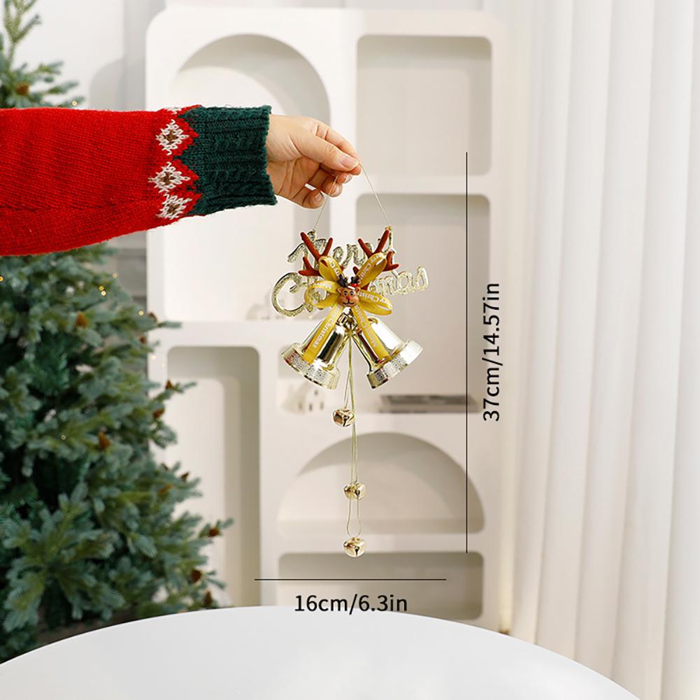1Pc Christmas Bells Pendant DIY Christmas Scene Arrangement Door Hanging Christmas Tree Ornament Bell Pendant Party Supplies
1Pc Christmas Bells Pendant DIY Christmas Scene Arrangement Door Hanging Christmas Tree Ornament Bell Pendant Party Supplies