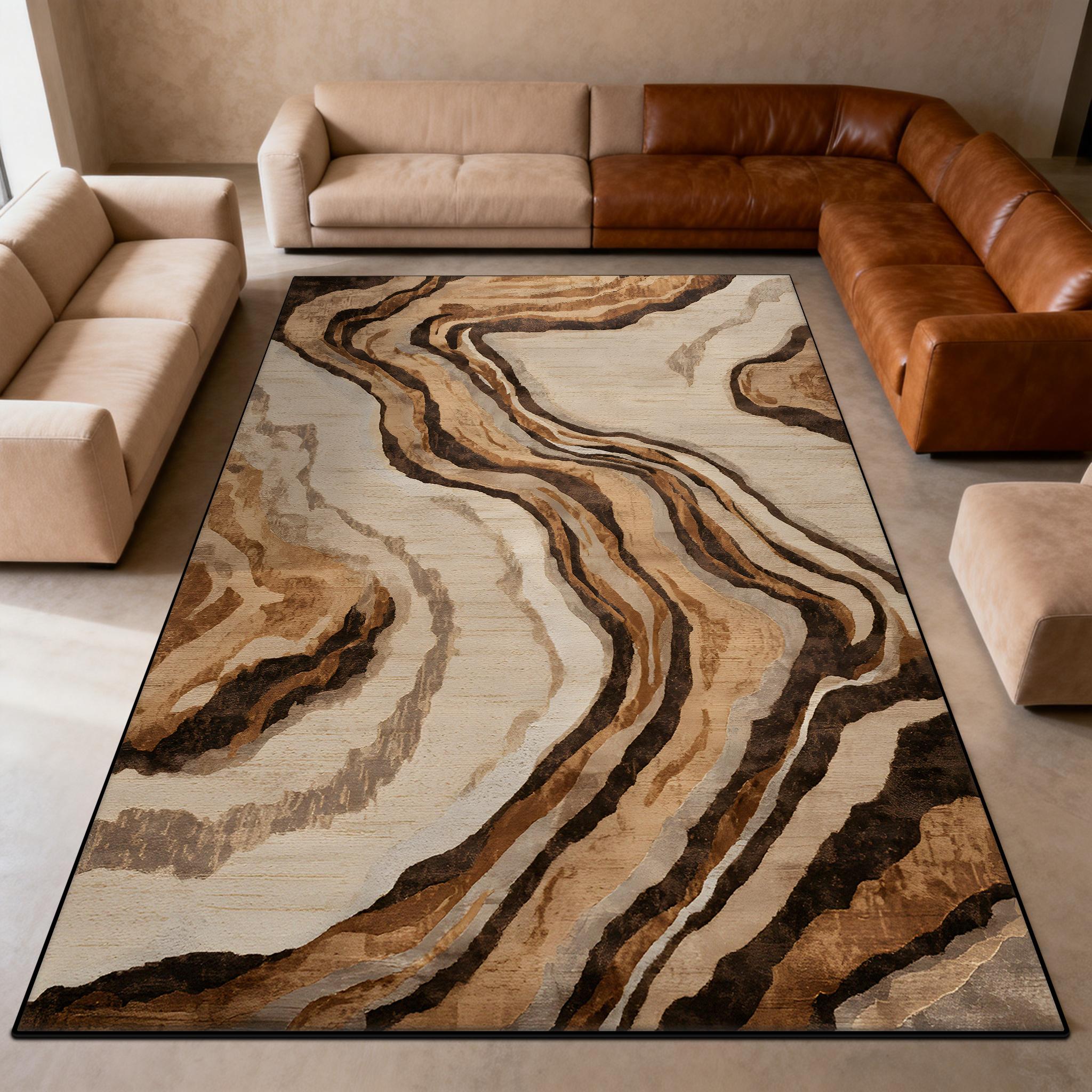 Modern Abstract Carpet Living Room Coffee Table Home Bedroom Decor Floor Mat Non-slip Easy Cleaning Soft Flannel Rugs Bedside 50x80cm
Modern Abstract Carpet Living Room Coffee Table Home Bedroom Decor Floor Mat Non-slip Easy Cleaning Soft Flannel Rugs Bedside 50x80cm