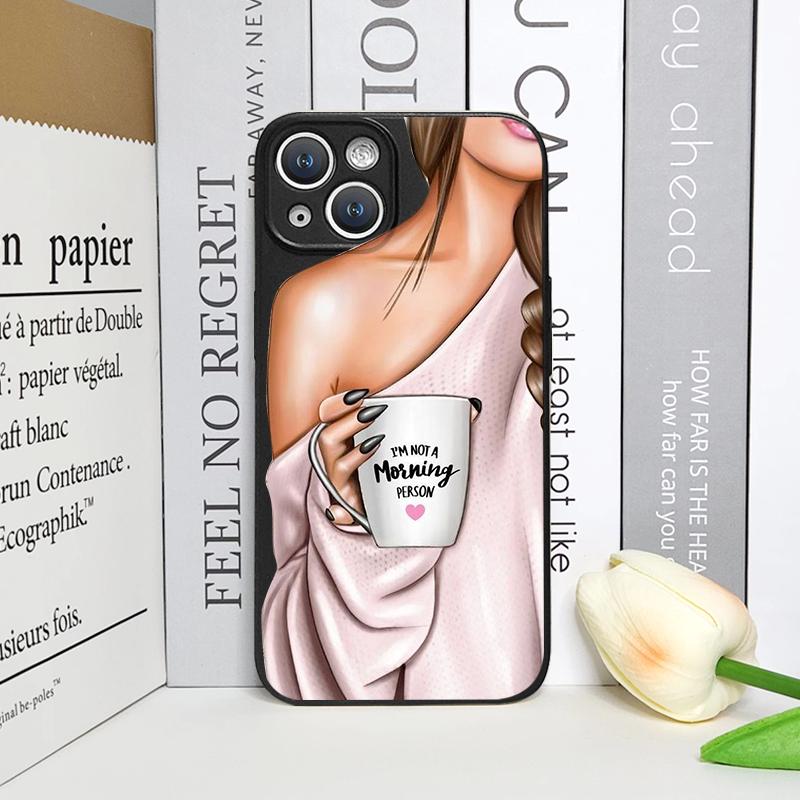 Girl Women Coffee Miss Phone Case for Iphone 16 12 11 14 13 15 Pro Max Mini X XS XR SE 7 8 16Plus Fashion Lady Female Soft Cover iPhone 13
Girl Women Coffee Miss Phone Case for Iphone 16 12 11 14 13 15 Pro Max Mini X XS XR SE 7 8 16Plus Fashion Lady Female Soft Cover iPhone 13