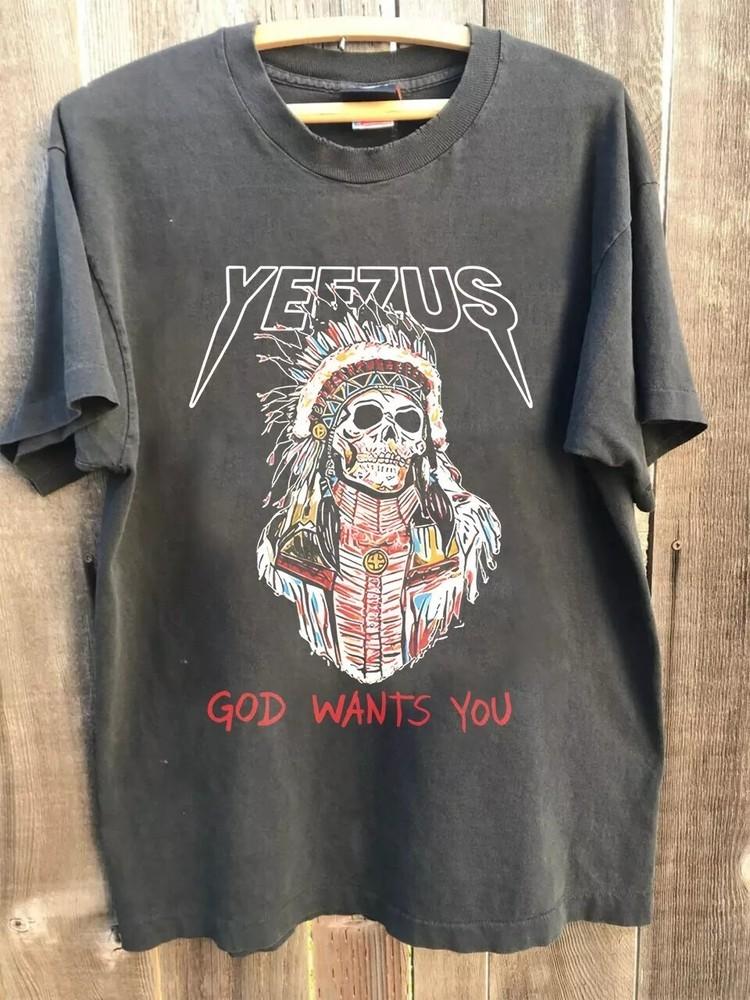 Kanye West Yeezus God Wants You Shirt, Vintage 90s Yeezus Charcoal Unisex Tshirt Unisex T-Shirt XXL
Kanye West Yeezus God Wants You Shirt, Vintage 90s Yeezus Charcoal Unisex Tshirt Unisex T-Shirt XXL