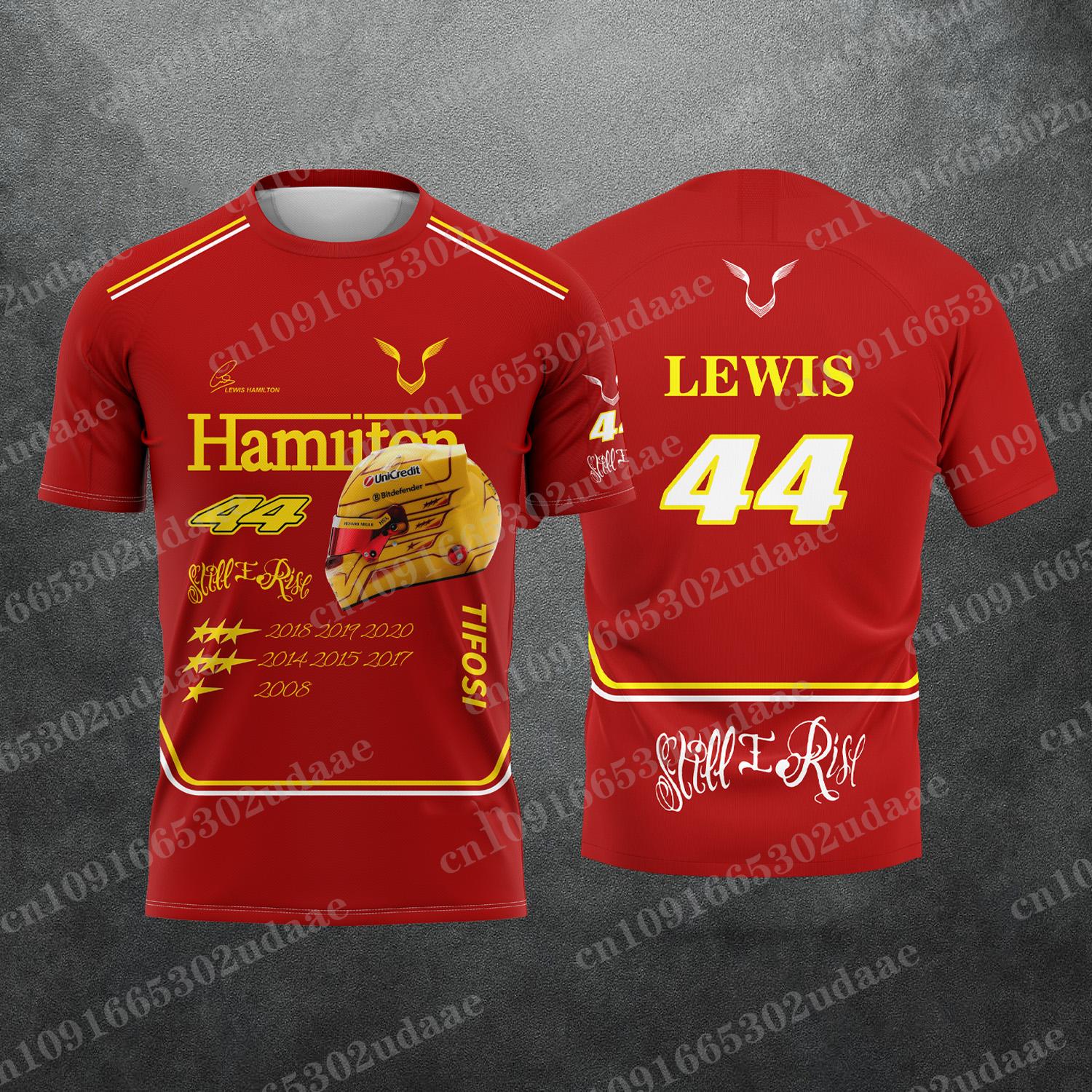 Racing No. 44 Rider Lewis Hamilton Fan 3D Printed Pattern T-Shirt Men Women Summer Casual Short Sleeve XXS
Racing No. 44 Rider Lewis Hamilton Fan 3D Printed Pattern T-Shirt Men Women Summer Casual Short Sleeve XXS